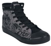 Metallica EMP Signature Collection High-top Trainers grey black EU45