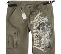Metallica EMP Signature Collection Shorts khaki L