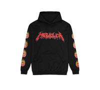 Metallica - Flower Skull Backprint - Hoodie - black - XXL - 80% Cotton, 20% Polyester XXL