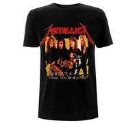 Metallica Garage Photo Yellow T Shirt