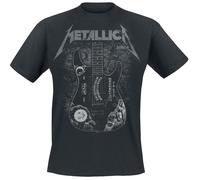 Metallica Hammett Ouija Guitar T-Shirt black M