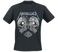 Metallica Heart Broken Men's T-Shirt Black M 100% Cotton Regular, Black, M