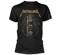 Metallica Hetfield Iron Cross Black T-Shirt OFFICIAL