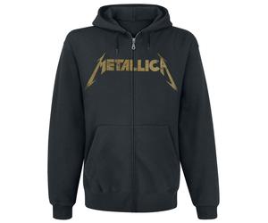 Metallica Hetfield Iron Cross Guitar Hoodie Jacket black L