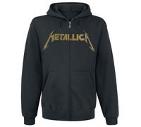 Metallica Hetfield Iron Cross Guitar Hoodie Jacket black M