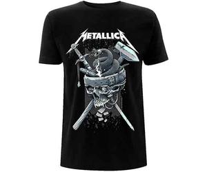 Metallica History Men T-Shirt Black L, 100% Cotton, Regular