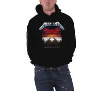Metallica Hoodie Master Of Puppets Tracks new Official Mens Black Pullover