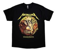 Metallica Inamorata Band Logo T Shirt