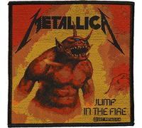 Metallica Patch – Jump in the Fire – Black