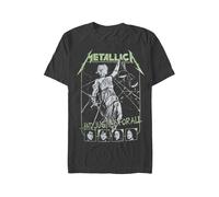 Metallica - Justice Faces Charcoal - T-Shirt - grey - XL - 100% Cotton,Jersey XL
