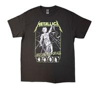 Metallica Justice For All Faces T-Shirt in Grey | Size: XL metallica Grey XL