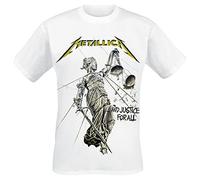 Metallica Justice T-Shirt white L