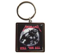 Metallica Kill Em All Jump In The Fire Keyring Keychain