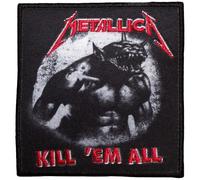 Metallica Kill 'Em All/Jump in The Fire Standard Printed Patch One Size