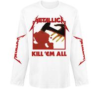 Metallica Kill 'Em All Long-sleeve Shirt white S