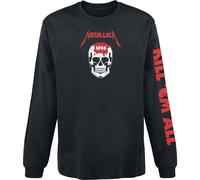 Metallica Kill 'Em All - Skull Long-sleeved Top black XL