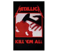 Metallica Kill Em All Textile Poster