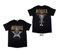 Metallica Men's King Nothing_Men_BL_TS: S Regular Fit Crew Neck Short Sleeve T - Shirt, Black (Black Black), Small (Manufacturer Size:Small)