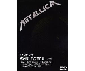 Metallica, Live at San-Diego 1992 DVD Brand New UK Release Genuine Fast Region 2