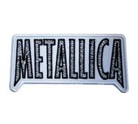 Rock Off officially licensed products Metallica Load Logo Standard Woven Patch Accessory Size