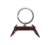 Metallica Logo Enamel Keyring in Red metallica Red One Size