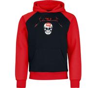 Metallica Logo Hoodie black red L