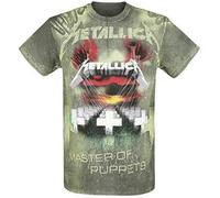 METALLICA - MASTER OF PUPPE - Clothing - Size M - New T Shirt - A66z