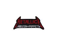 Metallica Master of Puppets_1 Patch Badge Embroidered Iron on Applique Souvenir Accessory