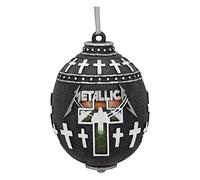 Metallica Master of Puppets Album Hanging Ornament 10cm, Resin, Black, Officially Licensed Metallica Merchandise, Perfect for Any Metalhead, Cast in the Finest Resin, Expertly Hand-Painted
