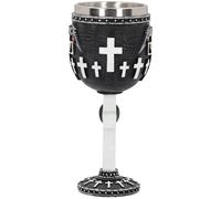Nemesis Now B4682N9 Metallica-Master of Puppets Goblet 18cm, Resin w/stainless steel insert, Black, One Size