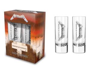 Metallica Master Of Puppets Shot Glasses Set transparent Onesize