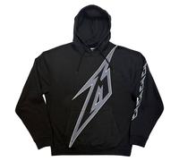 Metallica Men's Bolt Logo Hoodie in Black | Size: Large metallica Black L