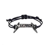 Metallica Men's Bracelet in Black metallica Black One Size