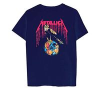 Metallica Men's Exclusive Eagle '94 Tour T-Shirt, Navy Blue, XXL
