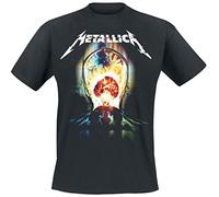 Metallica Men's Exploded_Men_BL_TS:2XL Regular Fit Crew Neck Short Sleeve T - Shirt, Black (Black Black), XX-Large (Manufacturer Size:XX-Large)