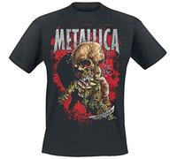 Metallica T-Shirt Fixxer, Unisex short-sleeve, Black, Size L