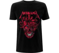 Metallica Men's Heart Skull T-Shirt in Black | Size: Medium metallica Black M