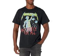 Metallica Men's Justice for All T-Shirt, Black, S