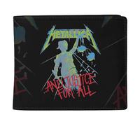 Metallica Men's Justice For All Wallet in Black metallica Black One Size