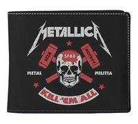 Metallica Men's Kill Em All 2 Wallet in Black metallica Black One Size