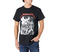 Metallica Men's Limited Edition Four Horsemen T-Shirt, Black, S