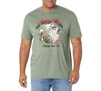 Metallica Men's Limited Edition Justice for All T-Shirt, Heather Military Green, S