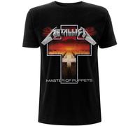 Metallica Men's Master Of Puppets Cross T-Shirt in Black | Size: 2XL metallica Black 2XL
