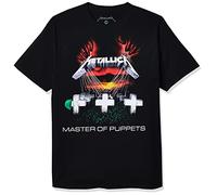 Metallica Men's MT-50040117-SM T-Shirt, Black, S