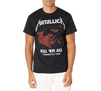 Metallica Men's MT-50040203-XL T-Shirt, Black, XL