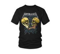 Metallica Men's Sad But True Back Print T-Shirt in Black | Size: Small metallica Black S