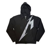 Metallica Men's Shrouded Full Zip Hoodie in Black | Size: Small metallica Black S