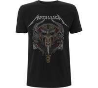 Metallica Men's Viking T-Shirt in Black | Size: 2XL metallica Black 2XL