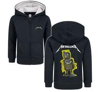 Metallica Metal-Kids - Robot Blast Kids' hooded jackets black 8 Years