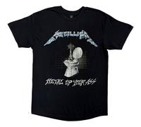 Metallica Metal Up Your Ass T-Shirt in Black | Size: Small metallica Black S